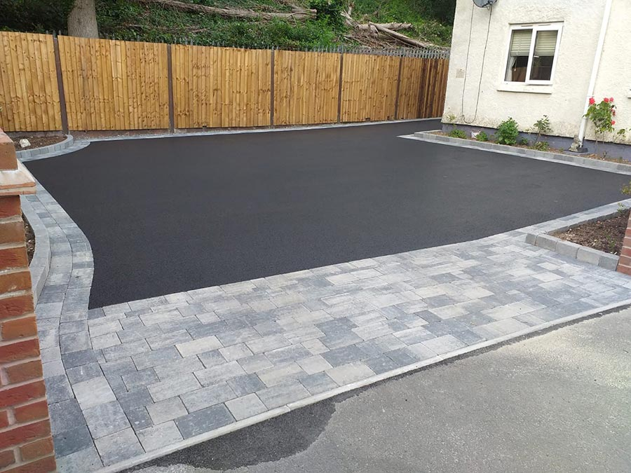Tarmac driveway